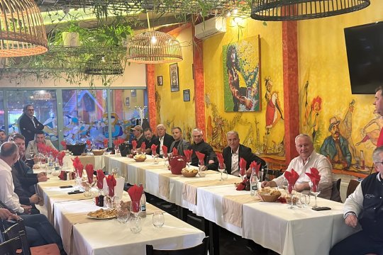 Eveniment de gală la Dinamo! Cristi Borcea și Virgil Ianțu, alături de ”câini” la 40 de ani de la cea mai importantă victorie din istoria clubului | FOTO