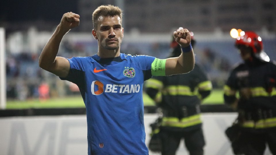 Darius Olaru face parte din echipa FCSB-ului din anul 2020