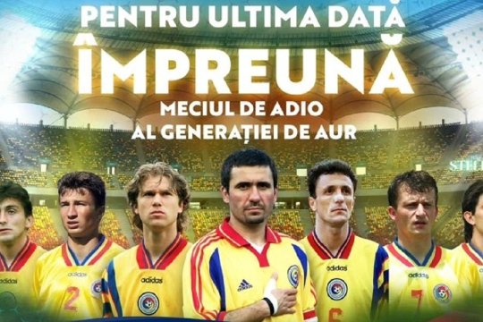 A fost anunțat lotul reprezentativei Generației de Aur pentru meciul de adio. Cine îi ia locul regretatului Didi Prodan. Cât costă biletele