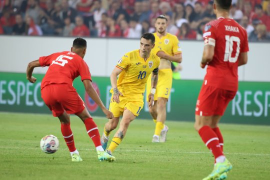 România – Elveția 1-0. Moldovan salvează victoria la ultima fază. Final superb de campanie pentru tricolori, care termină grupa pe primul loc