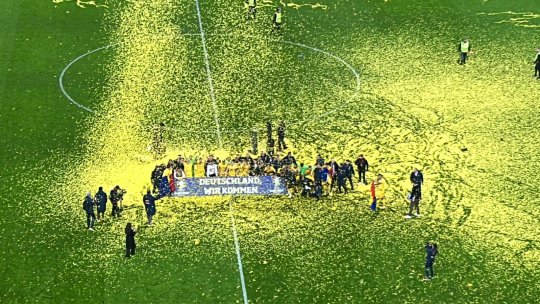 Spectacol cu 50.000 de oameni în tribune după calificarea la EURO 2024. Imaginile superbe de pe Arena Națională