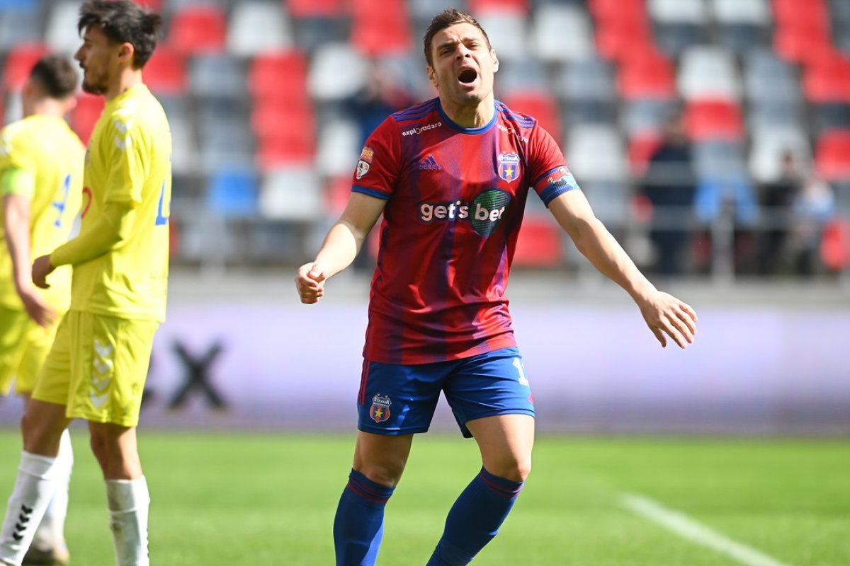 27 de goluri și 48 de assist-uri în 228 de meciuri a strâns Adi Popa în tricoul FCSB