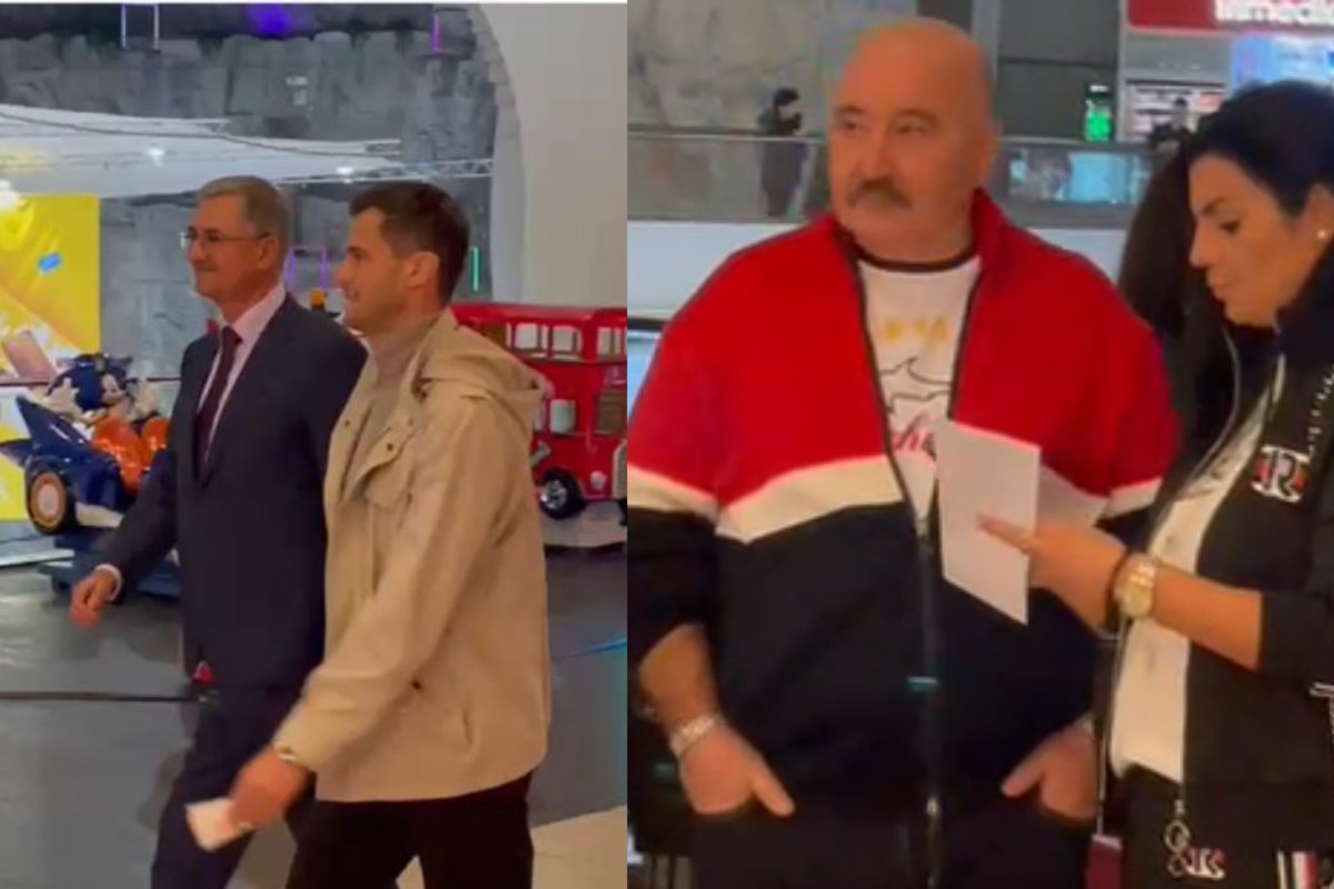 Eugen Voicu și Andrei Nicolescu, acționarii lui Dinamo, au fost surprinși la mall alături de Nuțu Cămătaru