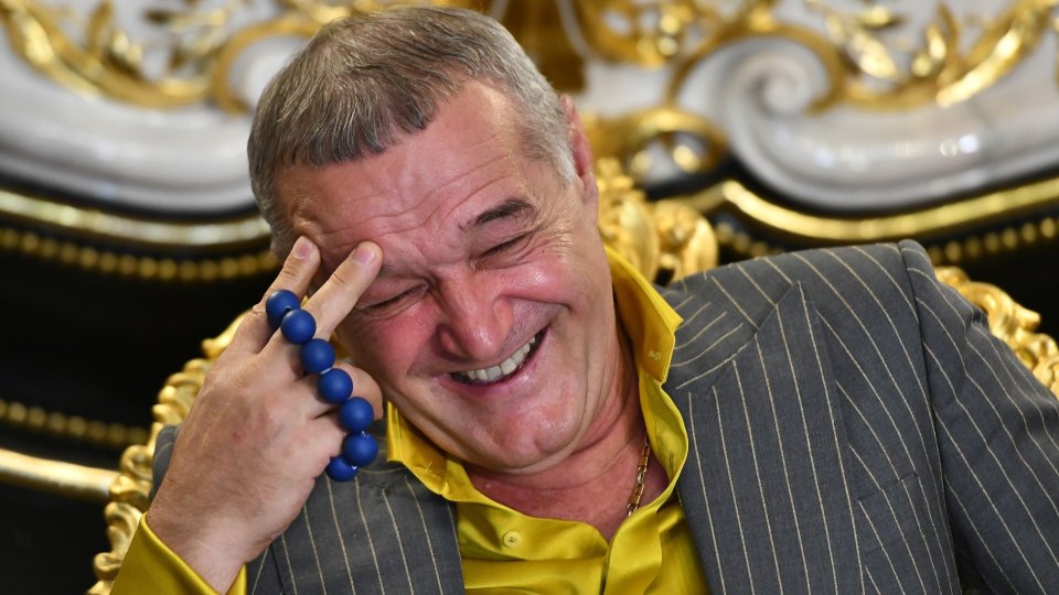 Lui Gigi Becali îi venea și lui să râdă când s-a gândit la clauza de reziliere astronomică pe care se gândea să i-o fixeze lui Ianis Stoica