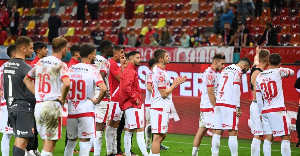 Dinamo e pe locul 15 în Superliga cu doar 10 puncte adunate în 16 etape