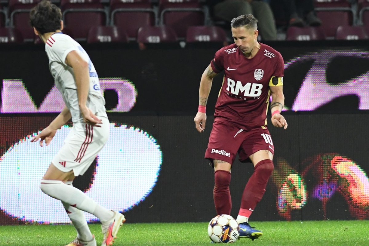 86 de goluri și 96 de assist-uri în 446 de meciuri a strâns Deac în tricoul CFR-ului