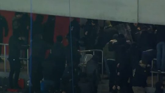 Bătaie în Ghencea, la partida dintre Steaua și Dinamo! Totul a fost surprins pe transmisiunea directă