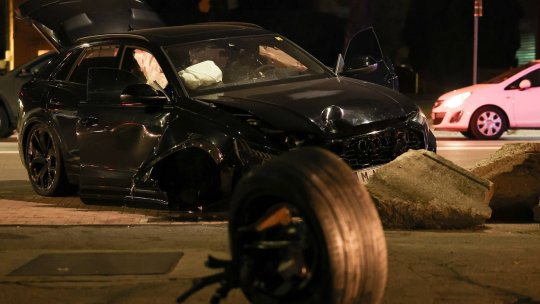 Fotbalistul care i-a cerut 1.000.000 de euro Rapidului, implicat într-un accident teribil