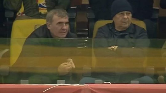 Mircea Lucescu a dezvăluit ce a discutat cu Gică Hagi la România - Elveția
