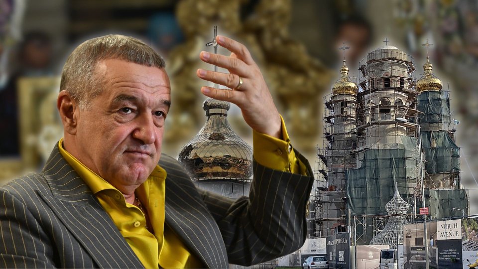 Cum arată biserica construită de Gigi Becali.