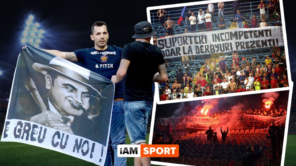 Cele mai tari bannere din istoria Marelui Derby, FCSB - Dinamo