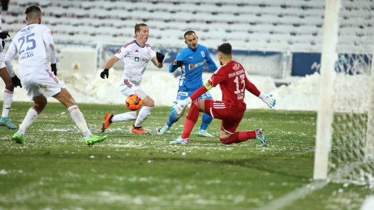 Oțelul - Universitatea Craiova 1-3. Mitriță, one man show! Atacantul oltenilor a reușit hat-trick-ul