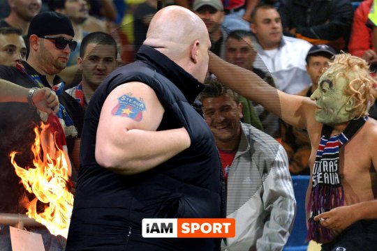 Cele mai tari imagini din tribune de la derby-ul Dinamo - FCSB | GALERIE FOTO