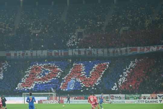 Audiență modestă înregistrată la ”Derby de România”! Câti suporteri au fost în tribune la Dinamo - FCSB