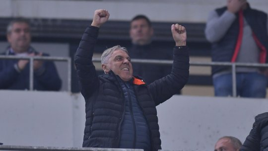 Mihai Rotaru i-a scris un singur cuvânt lui Sorin Cârțu după victoria Universității Craiova cu Oțelul Galați: ”Asta mi-a zis. Probabil a fost o intervenție, ceva atunci”