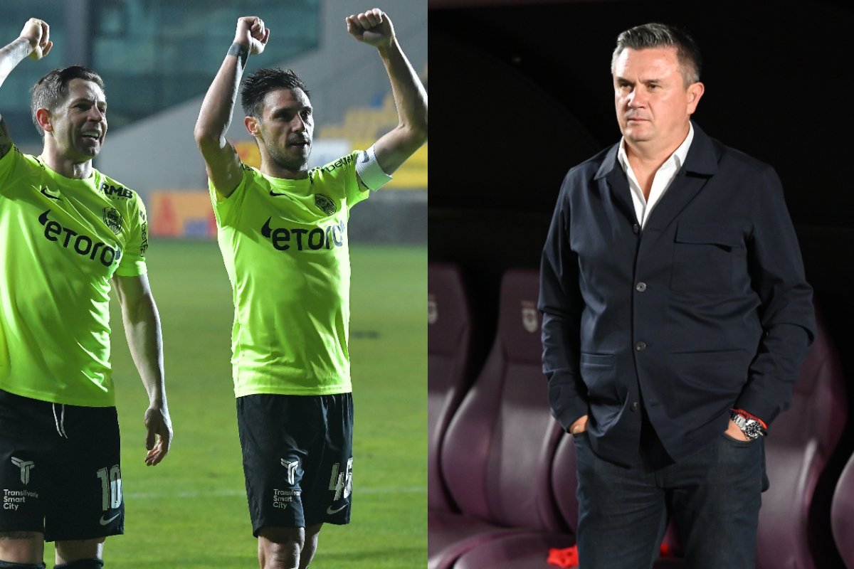 Cumulativ, Ciprian Deac (447 de meciuri) și Mario Camora (492 de meciuri) au 939 de apariții în tricoul CFR-ului