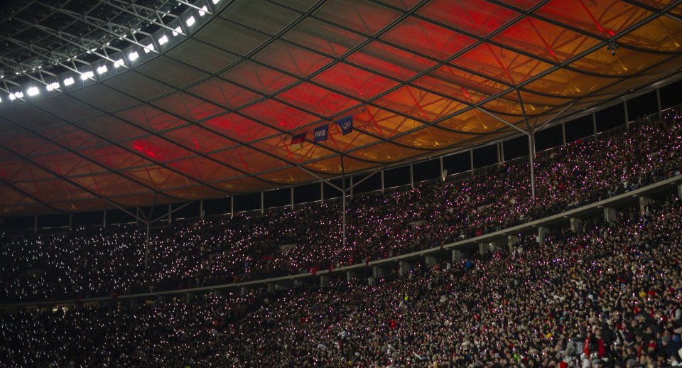 Olympiastadion, meci Germania - Turcia