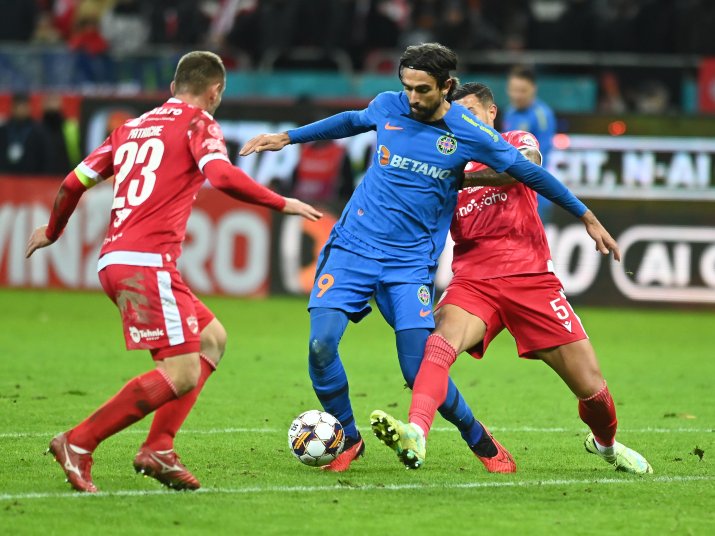 Derby-ul Dinamo - FCSB s-a terminat 0-1