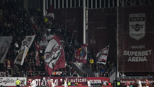 Reacția galeriei Rapidului după eșecul neașteptat cu U Cluj | VIDEO