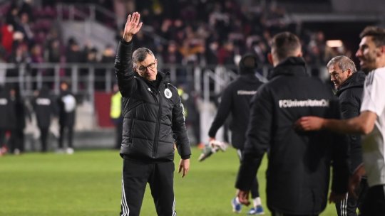 Reacția lui Ioan Ovidiu Sabău după ce și-a învins fosta echipă, Rapid. Antrenorul lui U Cluj nu a uitat de Giulești: "Îmi sunt dragi!"