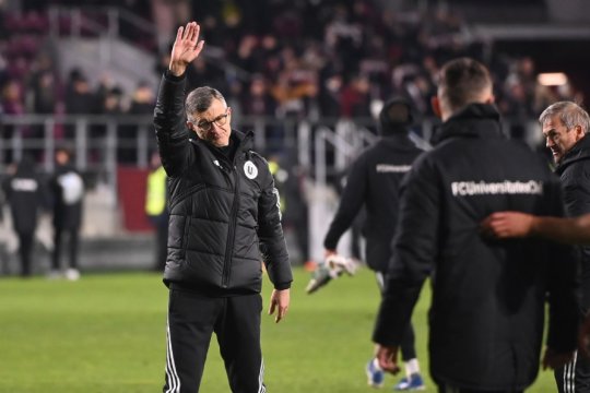 Reacția lui Ioan Ovidiu Sabău după ce și-a învins fosta echipă, Rapid. Antrenorul lui U Cluj nu a uitat de Giulești: "Îmi sunt dragi!"