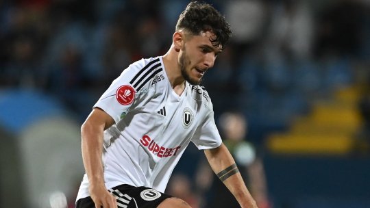 Ianis Stoica, întrebat despre plecarea de la FCSB după ce a marcat în poarta Rapidului: ”Mă simt bine aici”