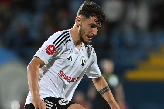 Ianis Stoica, întrebat despre plecarea de la FCSB după ce a marcat în poarta Rapidului: ”Mă simt bine aici”