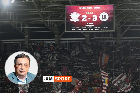 ”Clubul Aristocratic Rapid”. Marius Mitran, opinie după eșecul Rapidului cu 2-3 în fața lui U Cluj