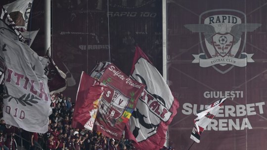 Rapid a avut parte de un invitat surpriză în vestiar, după înfrângerea cu U Cluj. Cine i-a ”vizitat” pe giuleșteni