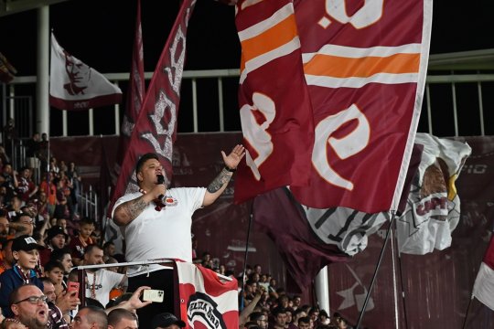 Liderul suporterilor Rapidului a explicat comportamentul ultrașilor la finalul partidei pierdută cu U Cluj