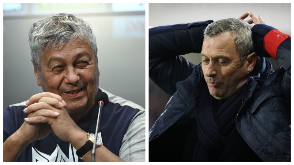 Mircea Lucescu și Mircea Rednic