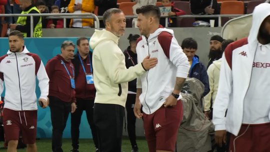 Cristian Săpunaru a îngropat securea războiului cu Mihai Stoica: ”Am vorbit înainte de meci”