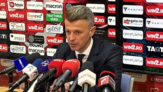 Cine este singurul jucător de la Dinamo care a fost prezent la conferința de presă de rămas bun a lui Ovidiu Burcă