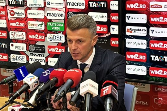Cine este singurul jucător de la Dinamo care a fost prezent la conferința de presă de rămas bun a lui Ovidiu Burcă