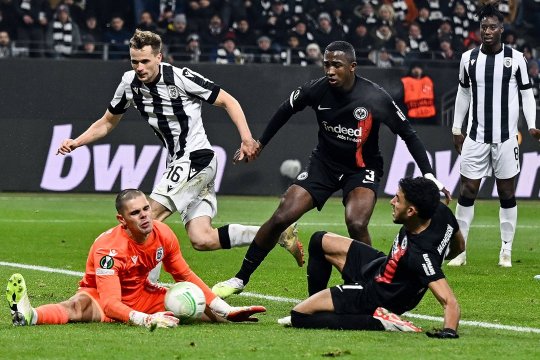 Victorie uriașă pentru Răzvan Lucescu și PAOK împotriva lui Frankfurt! Sorescu, titular pentru Rakow contra lui Sturm Graz. Toate rezultatele din Europa și Conference League