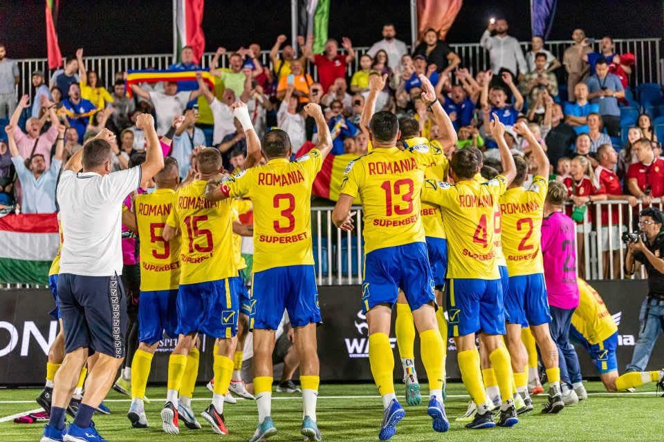 România, campioană mondială la minifotbal