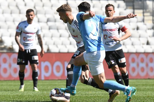 U Cluj - FC Voluntari 1-2. Prima victorie pentru ilfoveni după aproape trei luni