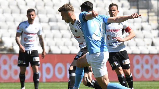 U Cluj - FC Voluntari 1-2. Prima victorie pentru ilfoveni după aproape trei luni