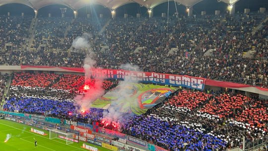 FOTO&VIDEO | FCSB - Rapid, duelul galeriilor! Giuleștenii: ”Să înceapă imnul: Aleluia, Aleluia!” Cum a răspuns ”Peluza Nord”