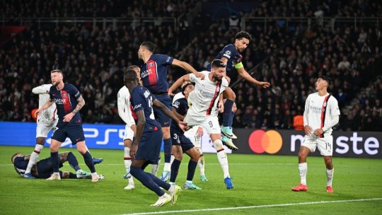 Champions League, etapa 4 | AC Milan, victorie uriașă cu PSG. Barcelona, eșec surprinzător cu Șahtior. Rezultatele complete