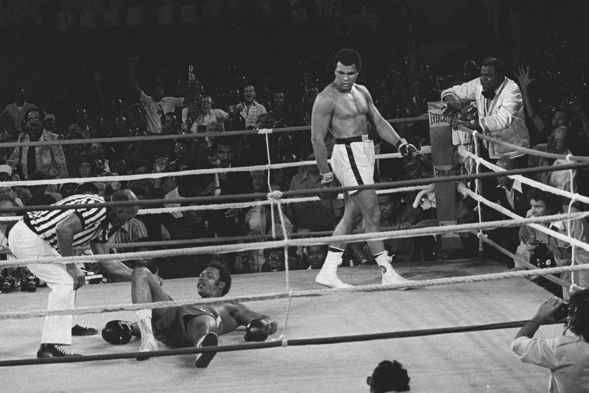 Muhammad Ali a câștigat 56 de meciuri în cariera sa de boxer profesionist