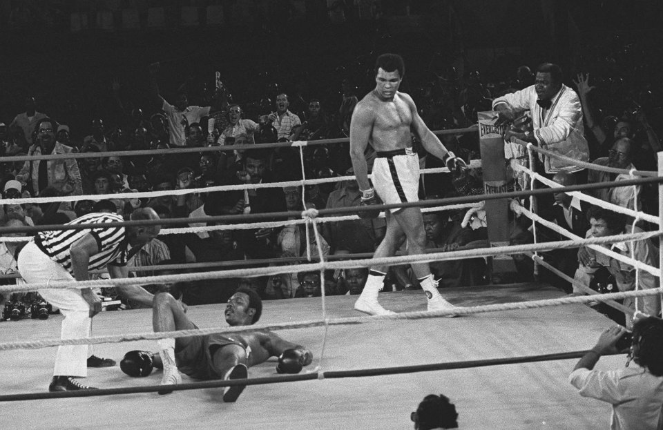 Muhammad Ali a câștigat 56 de meciuri în cariera sa de boxer profesionist