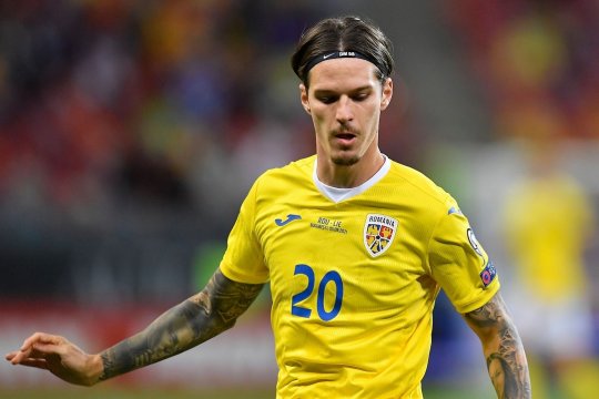 Dennis Man, șanse minime să joace în meciurile decisive ale României din preliminariile EURO 2024