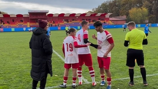 Laurențiu Reghecampf Jr, fiul antrenorului și al impresarei Anamaria Prodan a debutat la seniori la 15 ani, în Liga 4