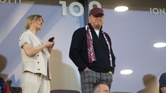 Prima și singura reacție a lui Dan Șucu după ce a fost contestat în premieră de fanii Rapidului: ”Nu e așa?”