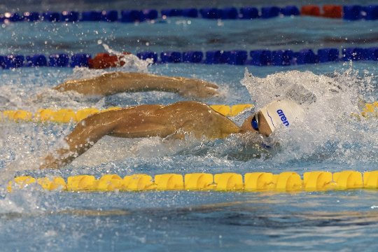 Medalie pentru David Popovici la proba de 100m liber de la Campionatele Europene! Românul a cucerit bronzul la Otopeni