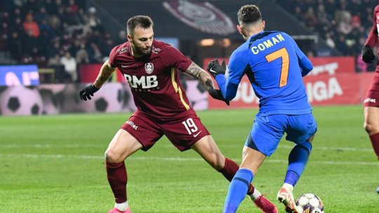 Reacția surprinzătoare a lui Florinel Coman după CFR Cluj - FCSB 1-1