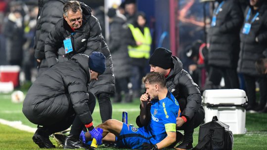 Verdict în cazul lui Darius Olaru după accidentarea cu CFR! Cum ar putea arăta FCSB cu Hermannstadt