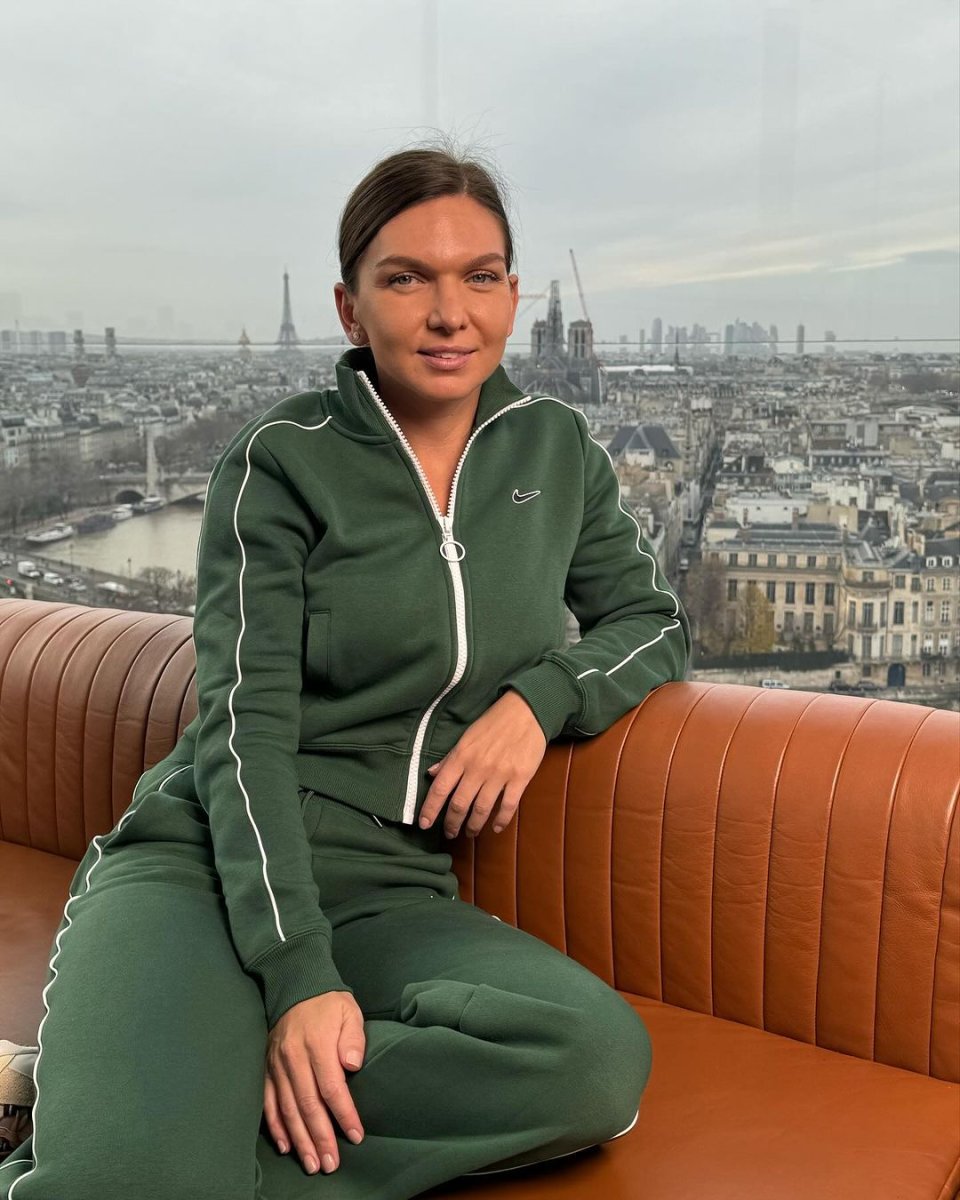 Simona Halep, la Paris