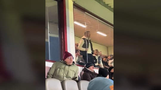 Derapaj grosolan al lui MM Stoica la adresa suporterilor CFR-ului. Gesturile obscene făcute după golul FCSB-ului